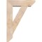 Ekena Millwork Traditional Slat Smooth Bracket w/ Offset Brace, Douglas Fir, 7 1/2"W x 26"D x 38"H BKT0806X26X38TRA06SDF - alternate 3